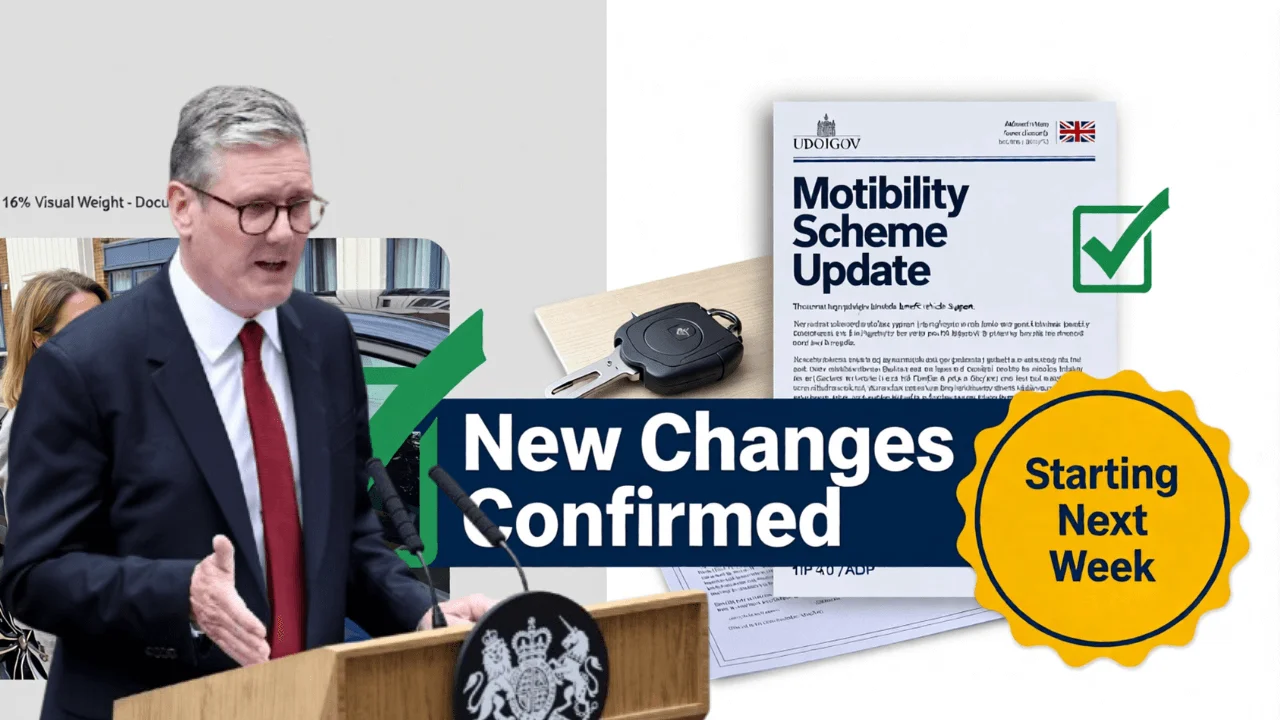 Motability Scheme update, PIP claimants, ADP claimants, Motability rule changes, disability benefits UK, Motability eligibility, PIP ADP update, Motability news